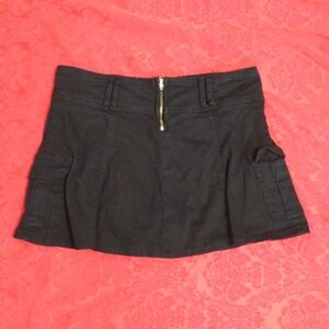 Elegant Black Women's Skort Size L Stretchy